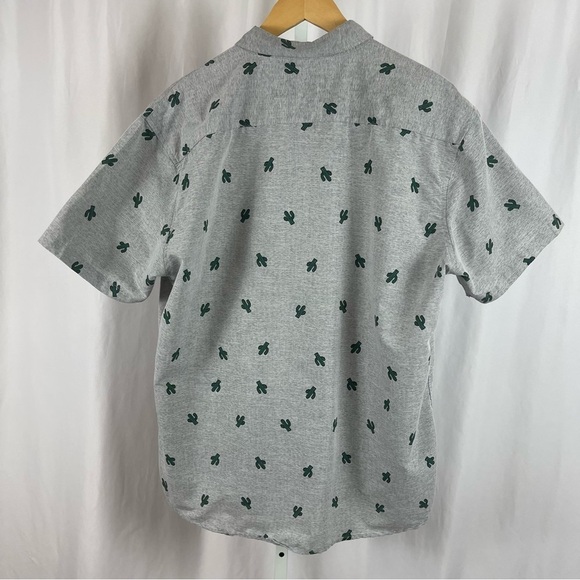 M MOLOKAI SURF XL Shirts Fun Hawaiian Short Sleeve Shirt Cactus Desert Summer - Picture 2 of 7